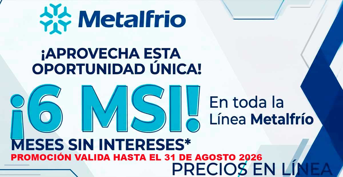 promociones metalfrio